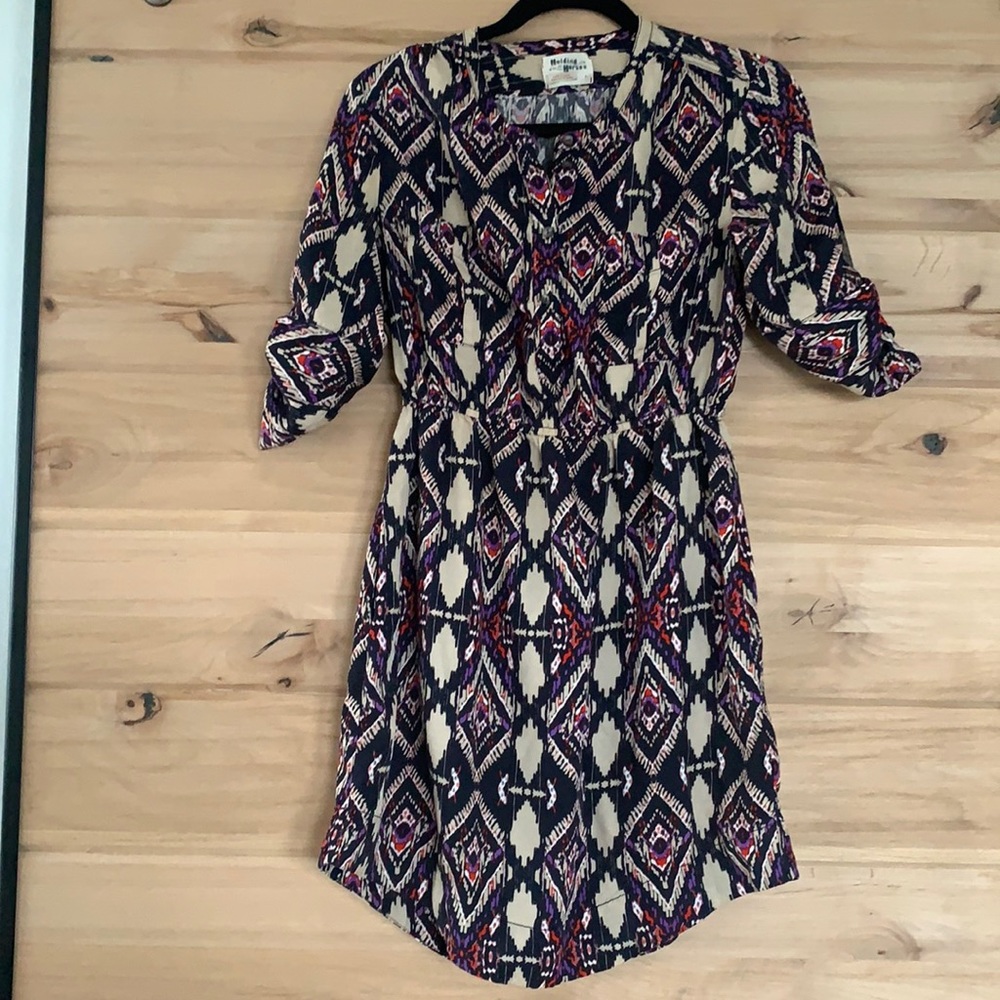 Holding Horses cute summer shirt dress Sz 2